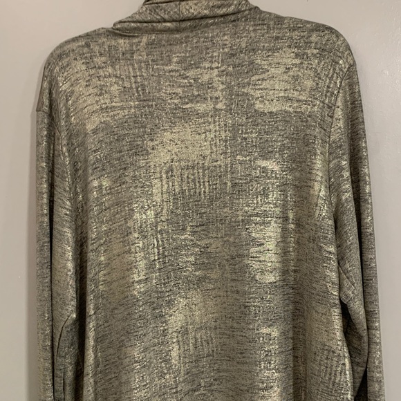 Ruby Rd. Shimmering Gold Cardigan - Picture 7 of 8